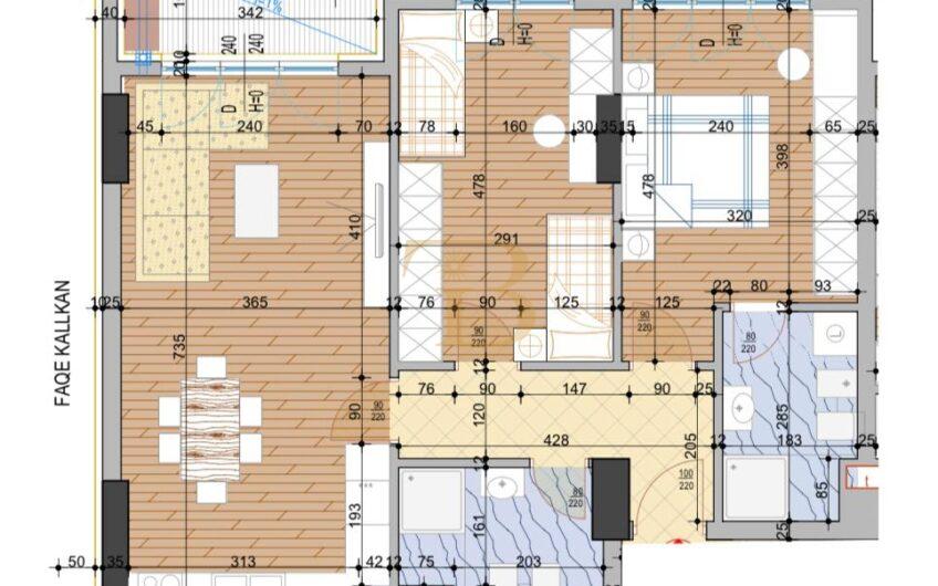 Apartament 2+1+2 në shitje, Laprakë