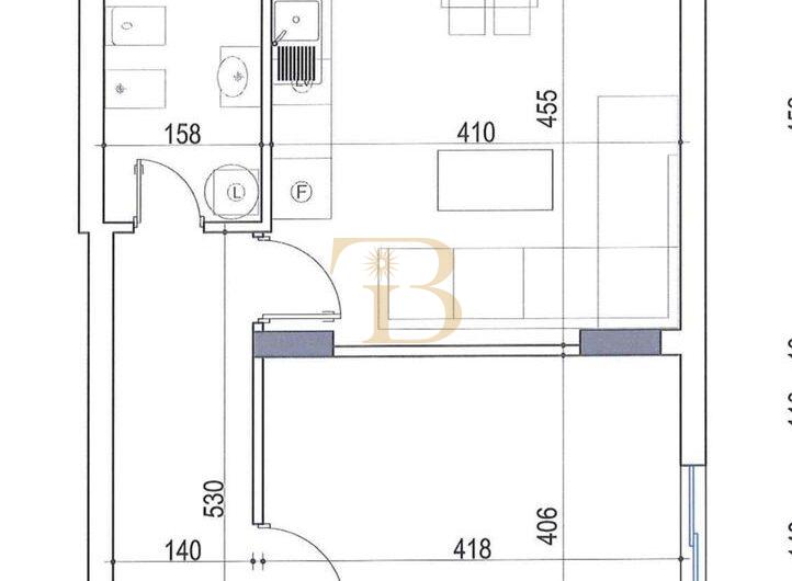 Apartament 1+1 në shitje, Bulevardi i Ri