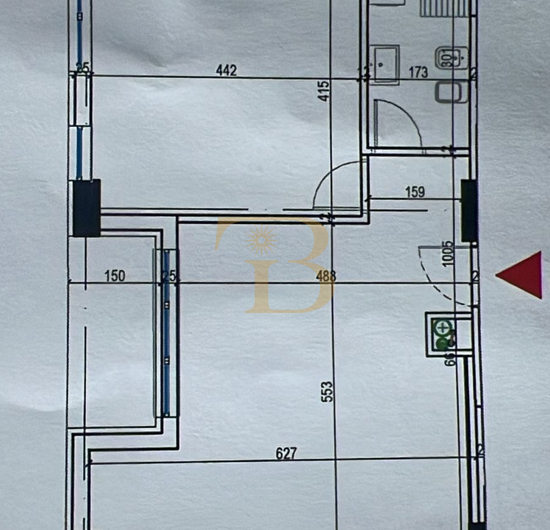 Apartament 1+1 në shitje, Rruga Jordan Misja