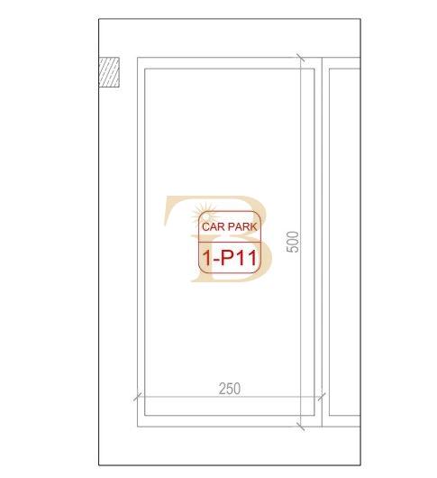 Apartament 1+1/post parkimi ne shitje, Sunset Residence, Green Coast