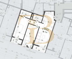 Apartament 2+1+2 në shitje, Rezidenca Mei, ish fusha e Aviacionit