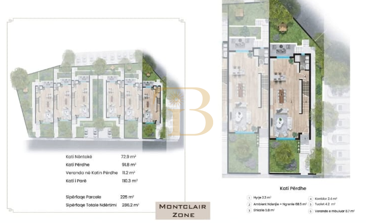 Viletë në shitje, Montclair Residence