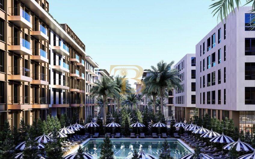 Apartament 2+1 në shitje, Grand Brilliant Palm Paradise, Qerret