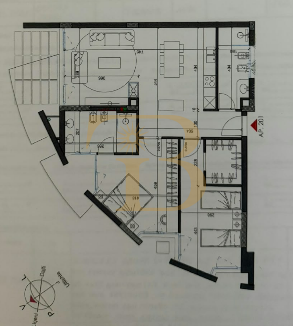 Apartament 2+1+2/ 2 Poste Parkimi në shitje, Green Valley