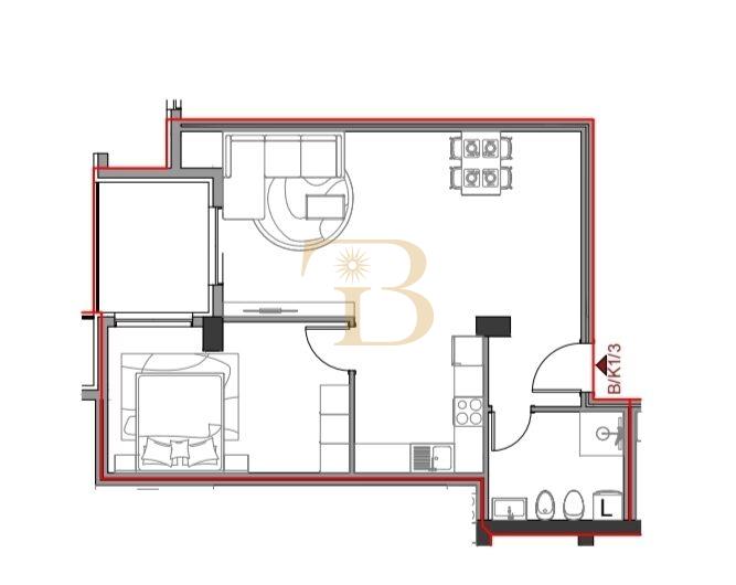 Apartament 1+1 në shitje, Aluna Residence 5